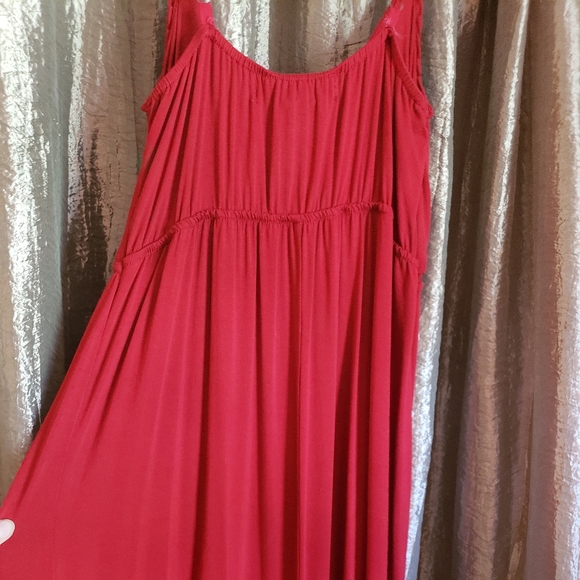 Red Maxi dress. S - Picture 7 of 11